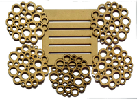 Laser Wood Coaster Set - LW 145