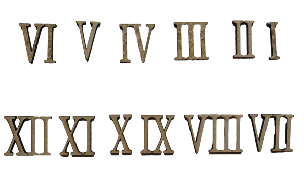 Latin Numbers for Clock  أرقام لاتيني للساعة