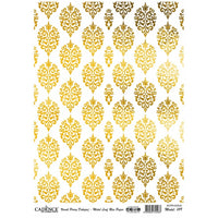 Metal Leaf Background - 19 gold