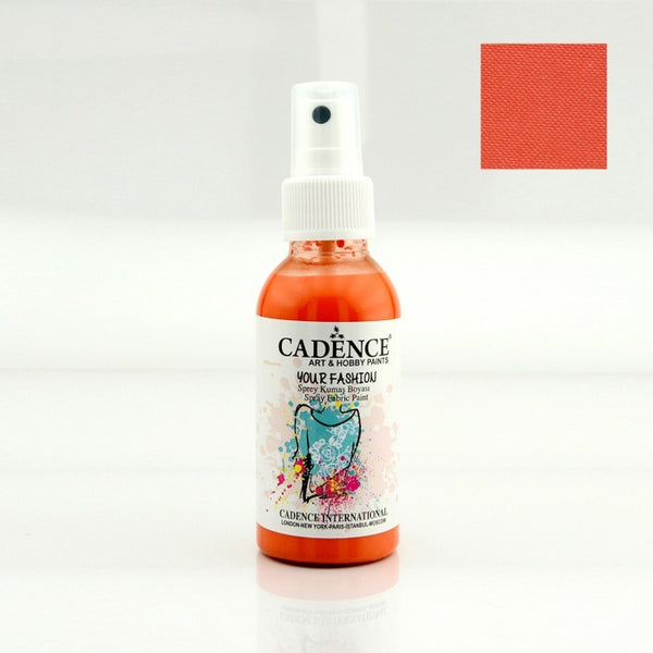 Your Fashion Spray Fabric Paints - Orange- 100 ML