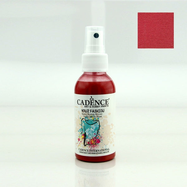 Your Fashion Spray Fabric Paints - Crimson - 100 ML