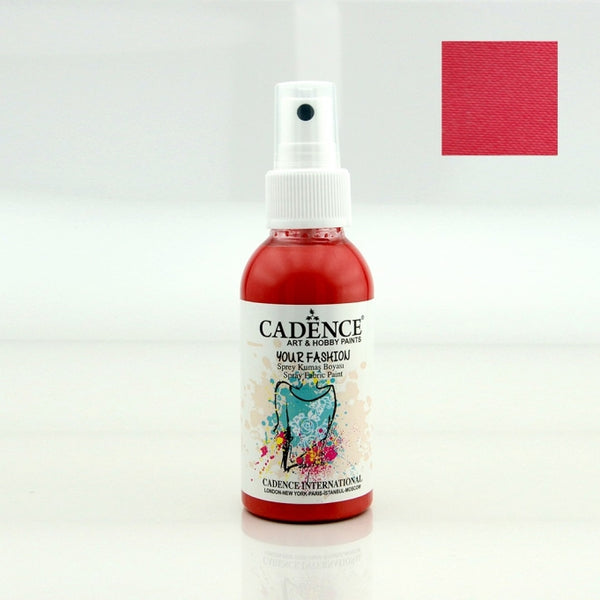 Your Fashion Spray Fabric Paints - Scarlet- 100 ML
