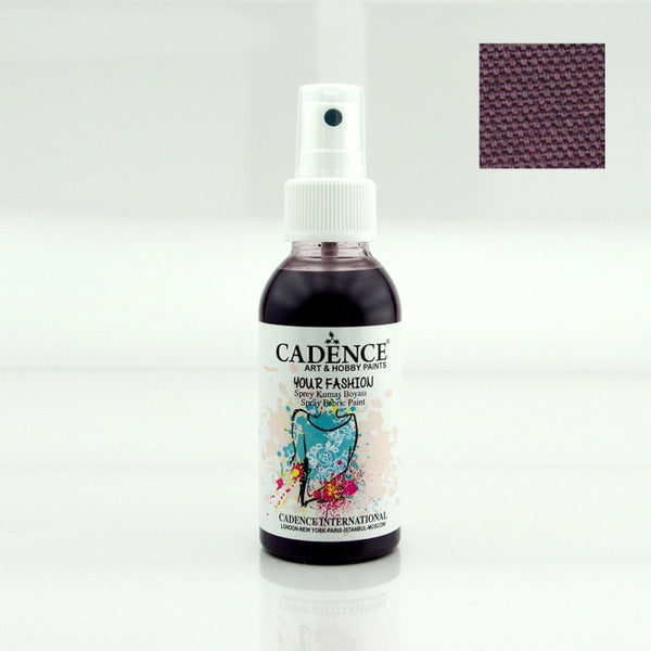 Your Fashion Spray Fabric Paints - Aubergine- 1117- 100 ML