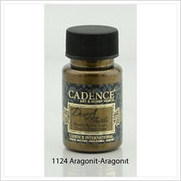 Dora Textile Metallic Fabric Paints- Aragonit- 50 ML