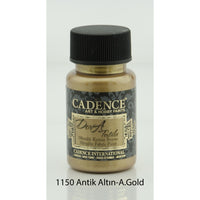 Dora Textile Metallic Fabric Paints- A.Gold- 50 ML