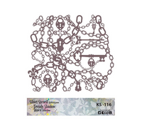 TRENDY SHADOW Stencil - KS-116