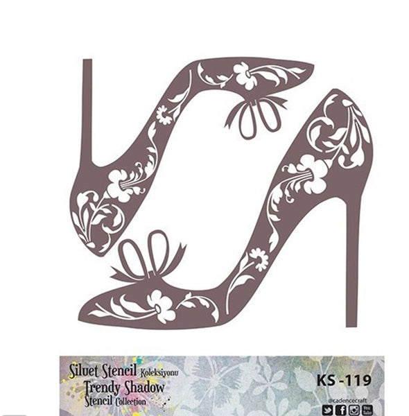 TRENDY SHADOW Stencil - KS-119