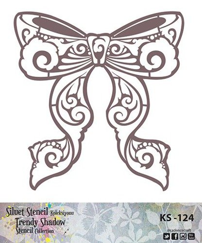 TRENDY SHADOW Stencil - KS-124