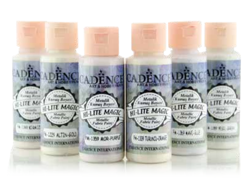 Fabric Hi-lite Magic  Metallic - Blue- 59 ML