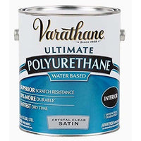 Varathane Polyurethane Water Based SATIN Interior Crystal Clear 946ML
