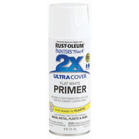 Rust-Oleum Painter’s Touch 12 Ounce Ultra Cover WHITE PRIMER Spray