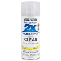 Rust-Oleum Painter's Touch 12 Ounce Clear Spray Paint Matt Spray