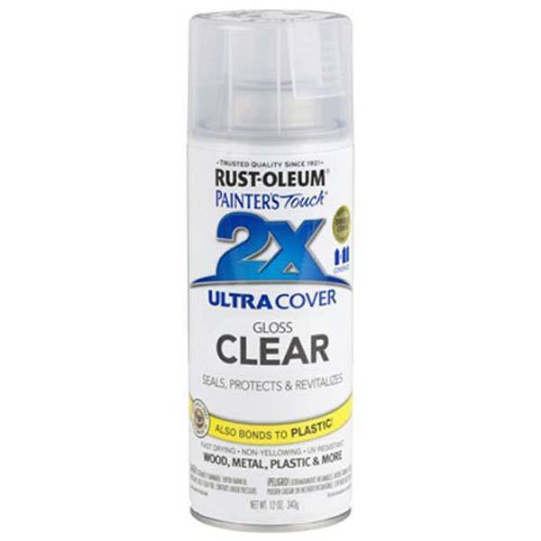 Rust-Oleum Painter’s Touch 12 Ounce Gloss Ultra Cover Clear Spray
