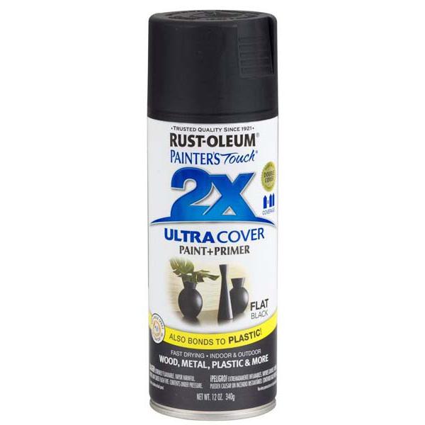 Rust-Oleum Painter'S Touch 2X Ultra Cover black semi gloss