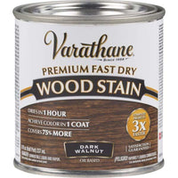 Varathane Premium Fast Dry Wood Stain Dark Walnut 236ml