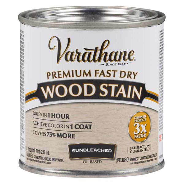Varathane Premium Fast Dry Wood Stain Sunbleached 236ml