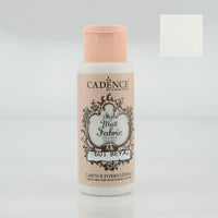 Style Matt Fabric Paint- white - 70Ml