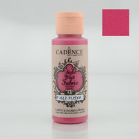 Style Matt Fabric Paint- fushia - 70Ml
