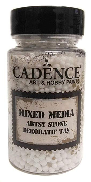 Mixed Media Artsy Stone - LARGE