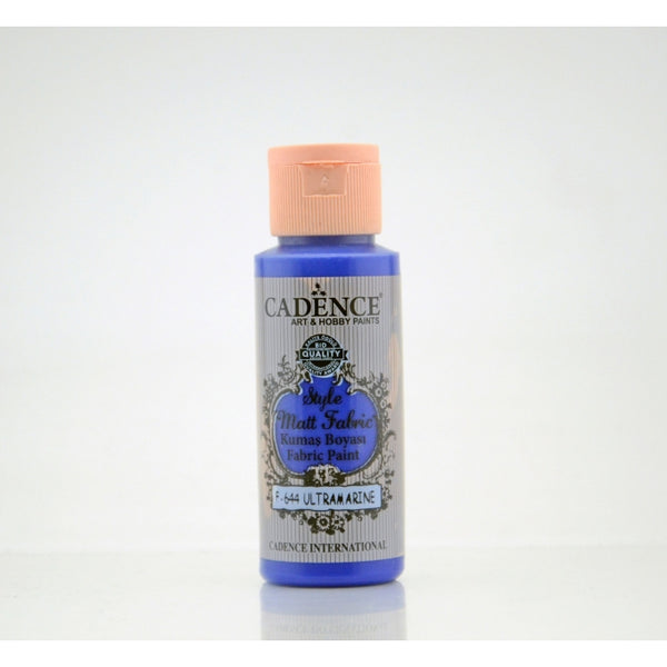 Style Matt Fabric Paint- ultramarine - 70Ml