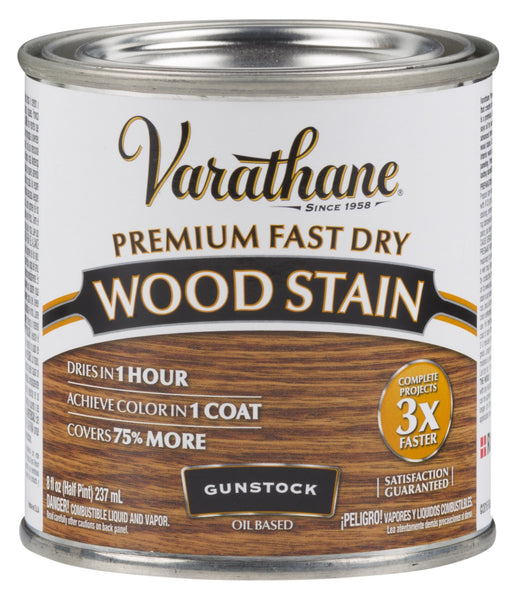 Varathane Premium Fast Dry Wood Stain GUNSTOCK 236ml