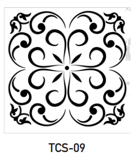 TCS-09 - Tile Stencil Collection