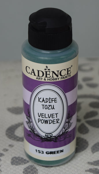 Velvet Powder - green	- 120 ML
