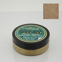 Fashion Fabric Paste Metallic  - 50 ML- Gold - FMP 02