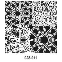Grunch Wall Stencil Collection |GCS011|25*25cm