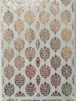 METAL Leaf Back Ground ROSE GOLD CODE : 19