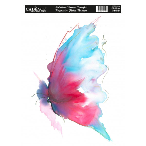 Watercolor Fabric Transfer - KTSB 009