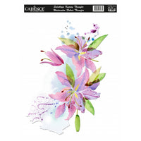 Watercolor Fabric Transfer - KTSB 012