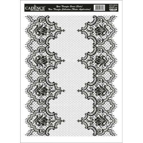 LACE TRANSFER BLACK