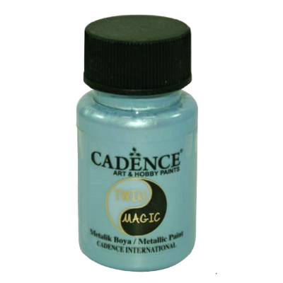 TWIN MAGIC METALLIC PAINTS  - Green Blue - 50 ML
