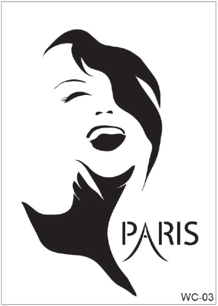 WC-03 Stencil - Women Collection