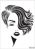 Women Collection Stencil -  WC-05