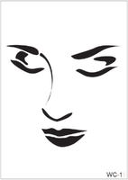 Women Collection Stencil -  WC-11