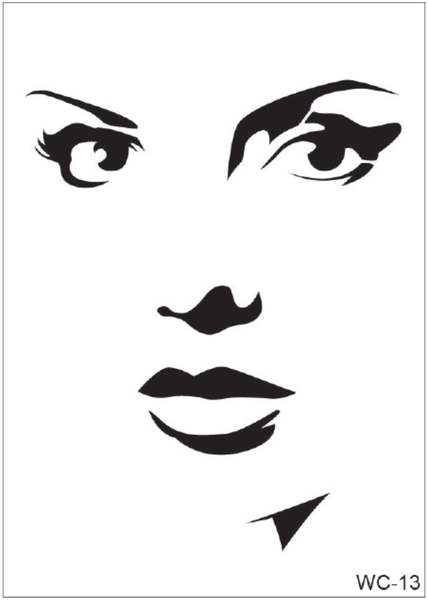WC-13 Stencil - Women Collection