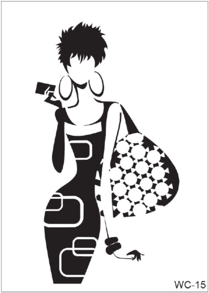 WC-15 Stencil - Women Collection