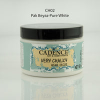VERY CHALKY HOME DECOR -Pure  White-  CH02 -150 ML