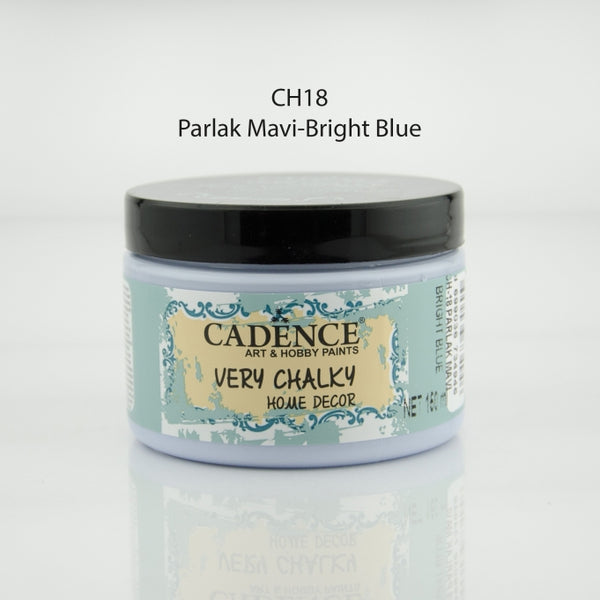 VERY CHALKY HOME DECOR -Bright Blue- CH18 - 150 ML
