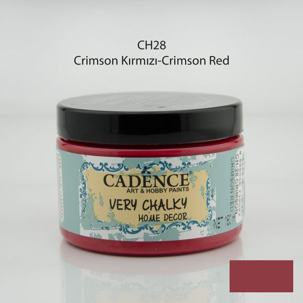 VERY CHALKY HOME DECOR - Crimson Red - CH28 - 150 ML