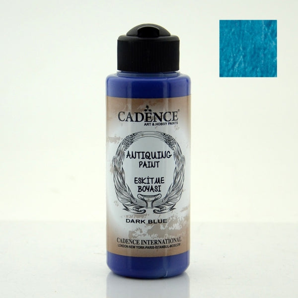 Antiquing Paint - Dark Blue - 308 - 120 ML