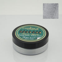 Fashion Fabric Paste Metallic- 50 ML  -Silver - FMP 11