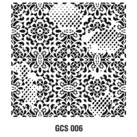 Grunge Stencil Collection - 25*25cm - GCSM-006
