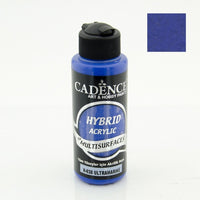 Hybrid Acrylic Paint - Ultra-marine blue - 120 ML - H 38