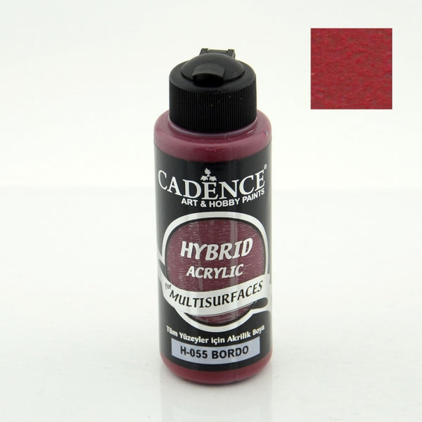 Hybrid Acrylic Paint - Bordeaux - 120 ML