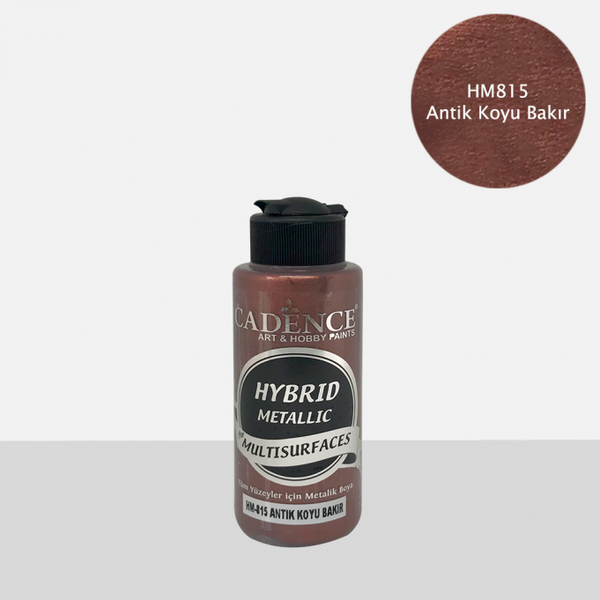 Hybrid Metallic Paint - ANTIQUE DARK COPPER -70 ML