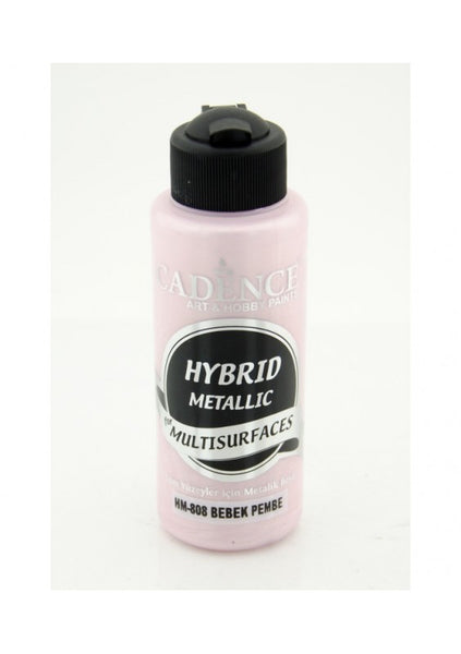 Hybrid Metallic Paint - Baby Pink - HM-808 -70 ML
