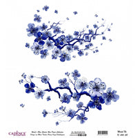 Rice Paper - World's Blue Shades - K014